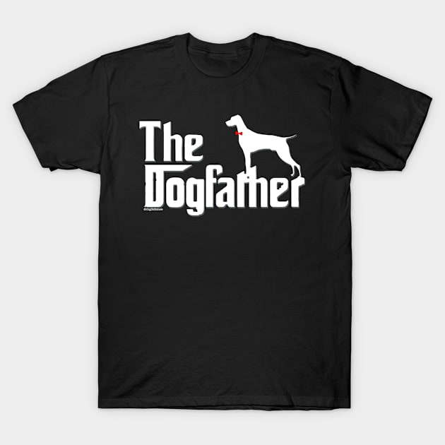 Vizsla Shirt - Vizsla dad T-Shirt by dogfather